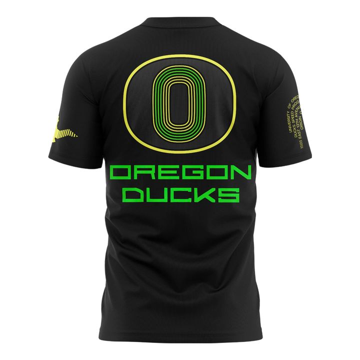 Men's Nike Black Oregon Ducks Origin of Speed T-Shirt