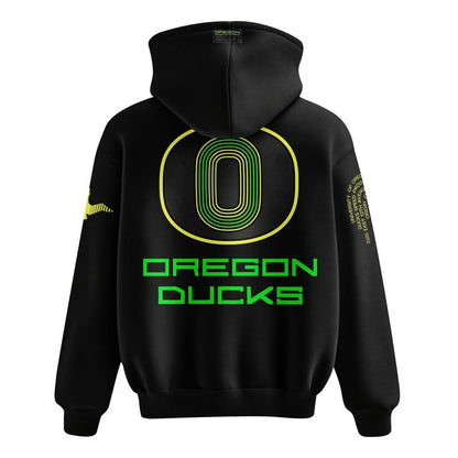 Men's Nike Black Oregon Ducks Origin of Speed Hoodie