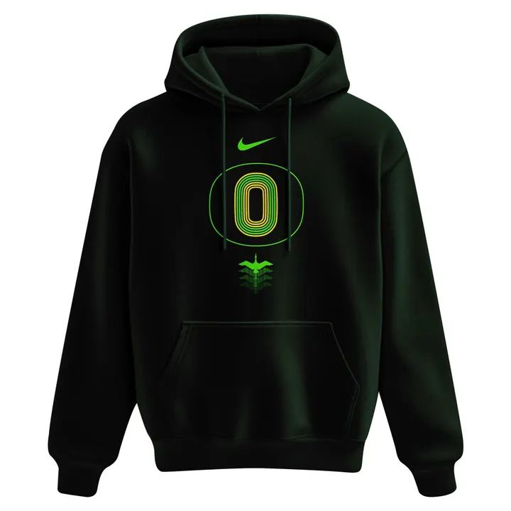 Unisex Nike Forest Night Green Oregon Ducks Origin of Speed Phoenix Legacy Hoodie
