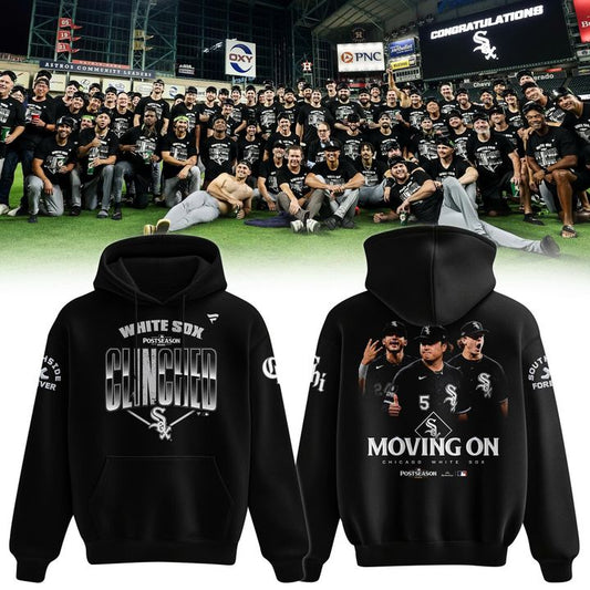 Women's Chicago White Sox Clinched Postseason Hoodie - Moving On Playoffs