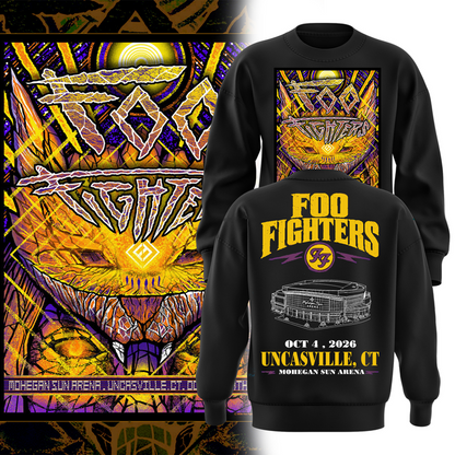 Foo Fighters Mohegan Sun Arena Uncasville CT 2026 Limited Edition sweat