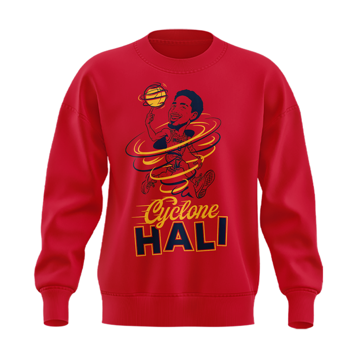 Limited Edition Tyrese Haliburton x Iowa State Men's Basketball Red Sweatshirt 2026