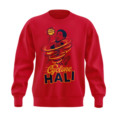 Limited Edition Tyrese Haliburton x Iowa State Men's Basketball Red Sweatshirt 2026