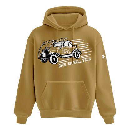 Unisex Yellow Georgia Tech Football 2026 Reck Day Special hoodie
