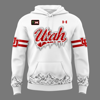 Limited Edition Utah Utes Football White Out Hoodie 2026