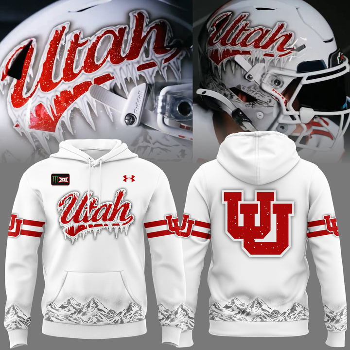 Limited Edition Utah Utes Football White Out Hoodie 2026
