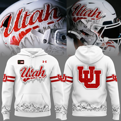 Limited Edition Utah Utes Football White Out Hoodie 2026