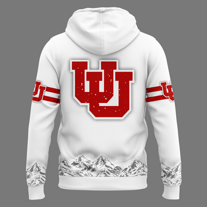 Limited Edition Utah Utes Football White Out Hoodie 2026