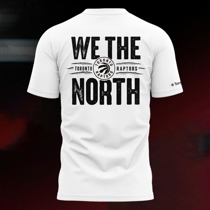 Toronto Raptors We The North Hand Graphic T-Shirt - Retro NBA Basketball Tee