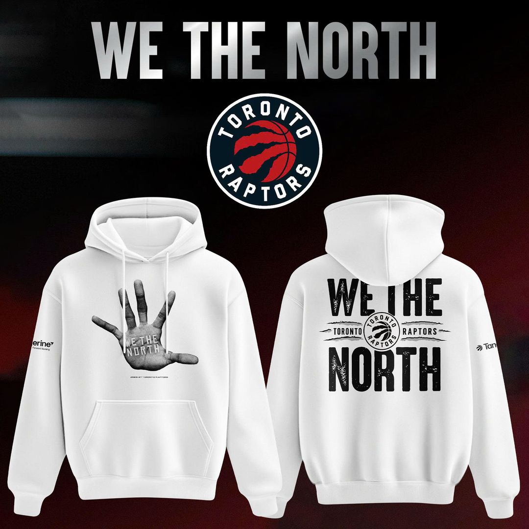 Toronto Raptors We The North Graphic Hoodie