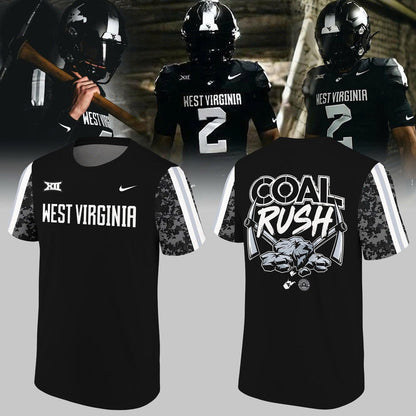 Exclusive T-Shirt uniform "Coal Rush" West Virginia Football