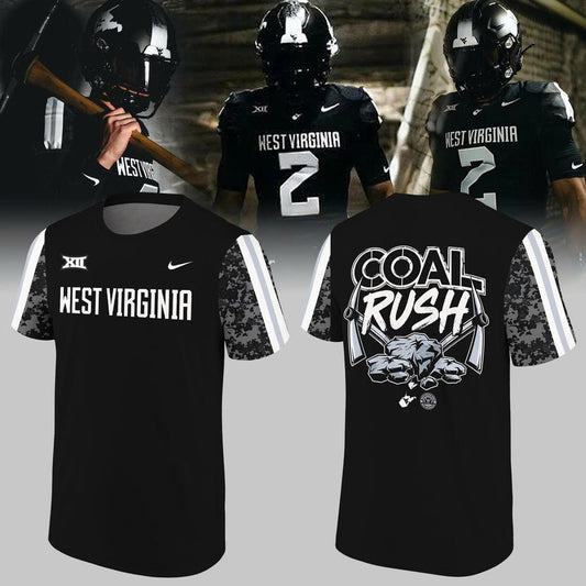 Exclusive T-Shirt uniform "Coal Rush" West Virginia Football