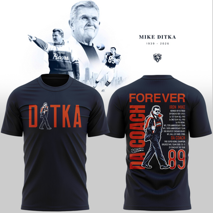 Chicago Bears Mike Ditka Forever T-shirt