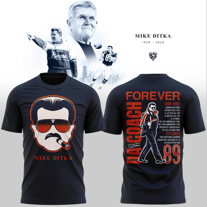 Chicago Bears Mike Ditka Forever T-shirt