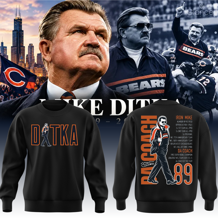 Mike Ditka Chicago Bears In Loving Memory Limited Edition sweat