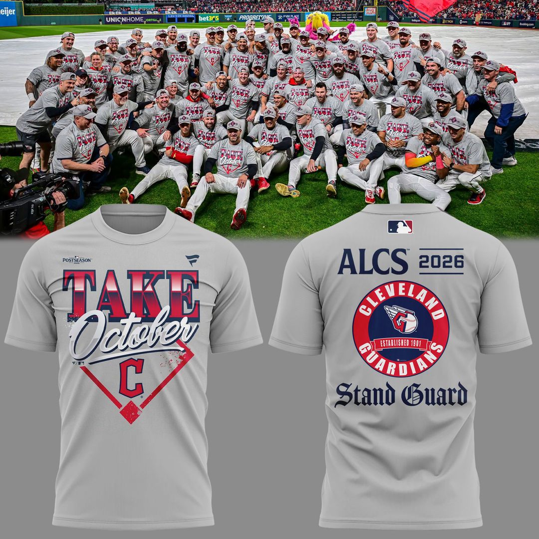 Cleveland Guardians 2026 Take October Tshirt Limited Edition