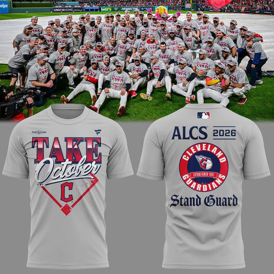 Cleveland Guardians 2026 Take October Tshirt Limited Edition