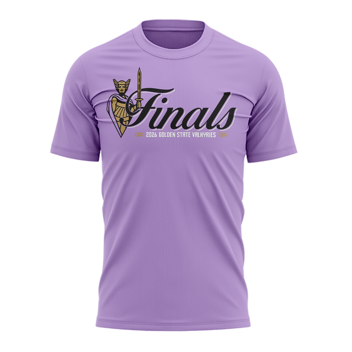 Limited edition Golden State Valkyries 2026 WNBA Finals T-Shirt - Violet