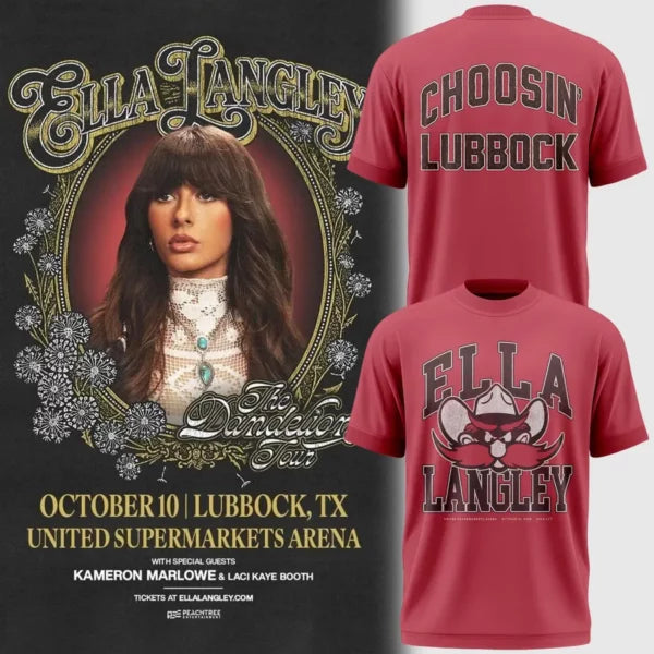 Ella Langley x Texas Tech Limited Edition Shirt