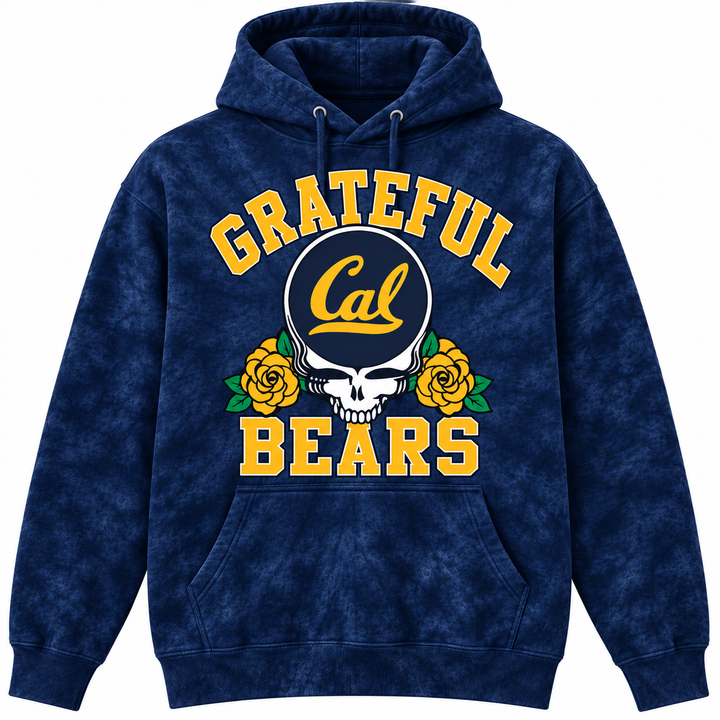 Special Edition Hoodie White Cal Football x Grateful Dead