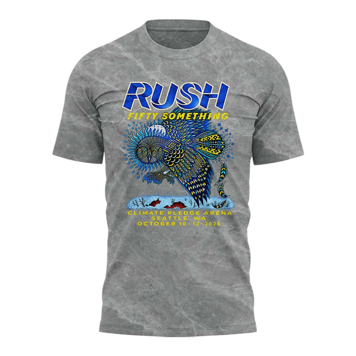 RUSH – Fifty Something Tour 2026 Seattle, WA T-Shirt