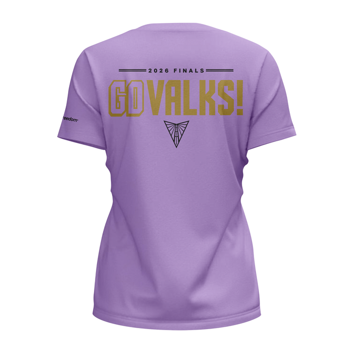 01.(Women's)Limited edition Golden State Valkyries Finals 2026 T-Shirt -Game 1