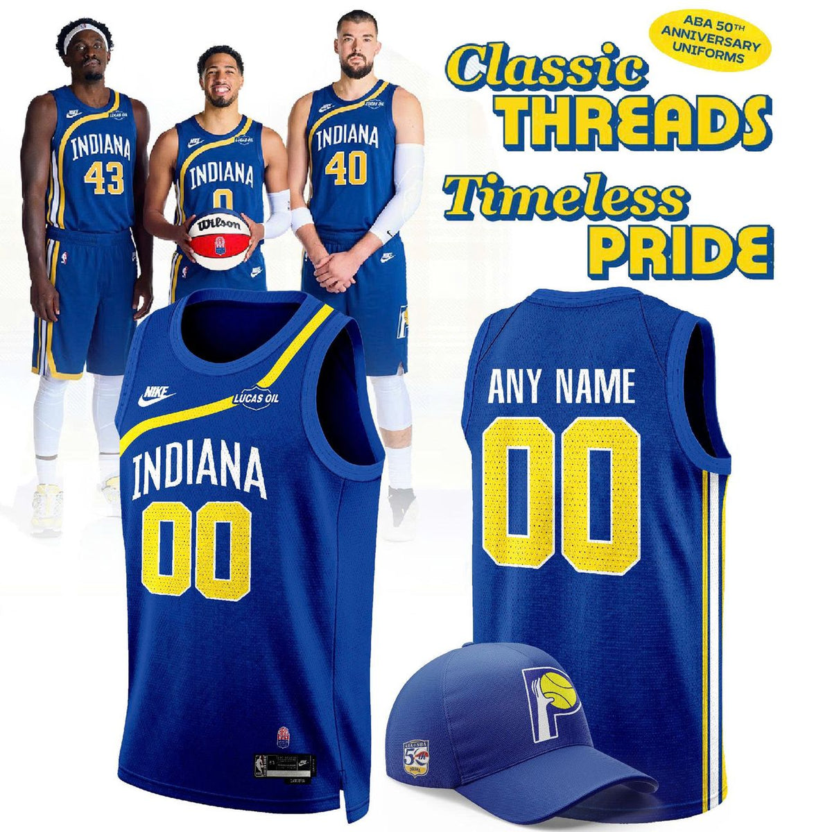 Indiana Pacers ABA Classic Edition Jersey