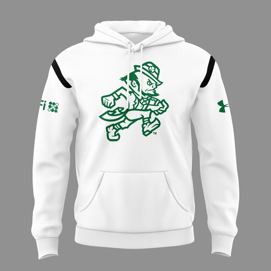 Green Hoodie Notre Dame Football - Go Irish Hoodie