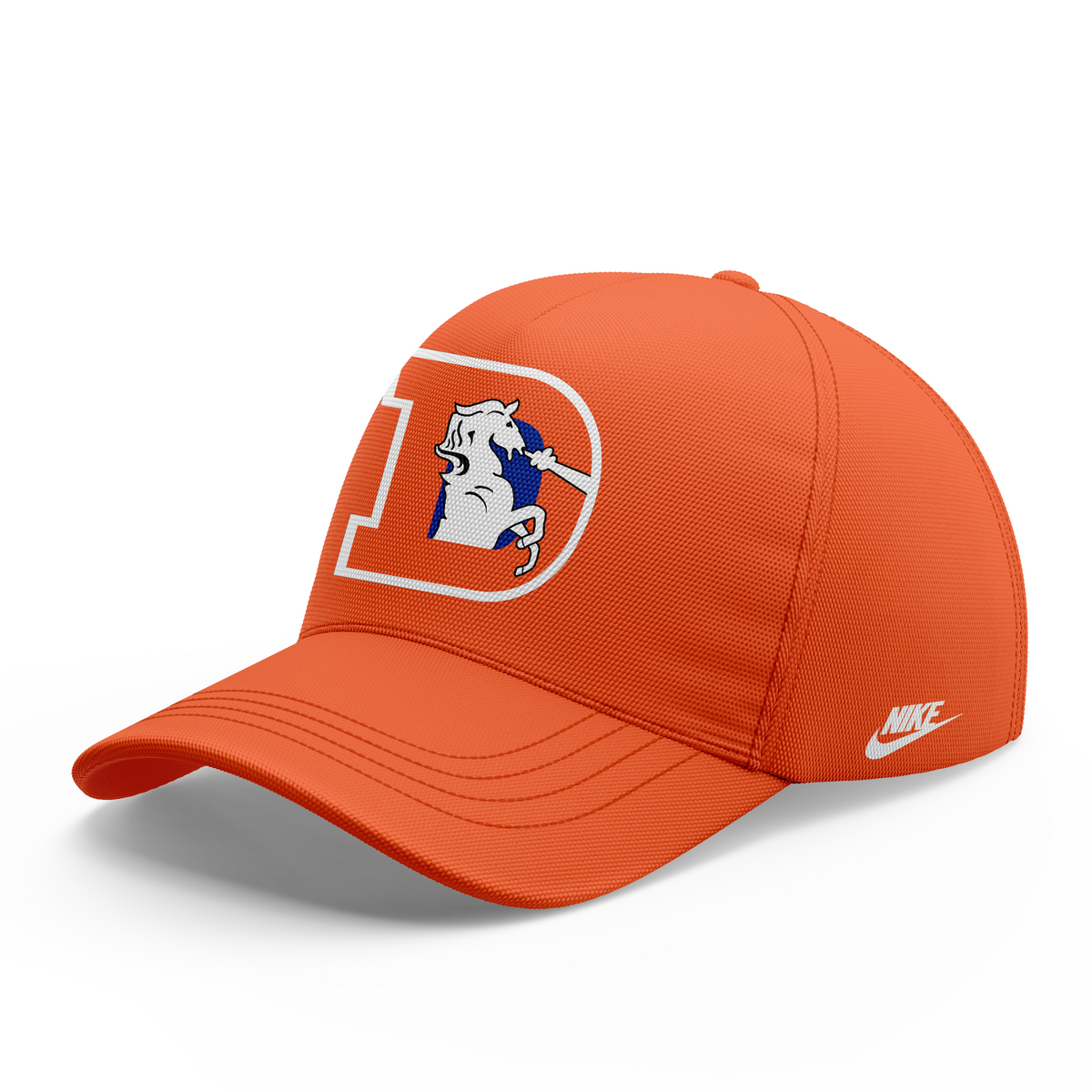 Exclusive Version Denver Broncos Throwback Orange Hoodie