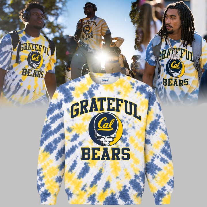 2026 Special Edition Sweatshirt Blue & Gold Cal Football x Grateful Dead