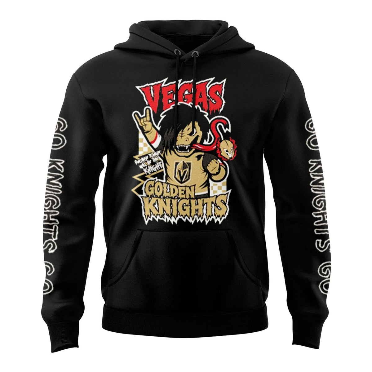 Limited Edition 2026 Vegas Golden Knights "When We Were Emo" Hoodie