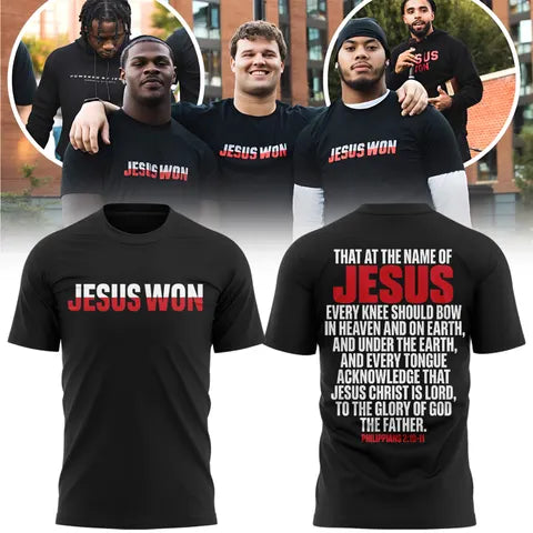 Ohio State Buckeyes JESUS WON 3rd Annual Fall Kickoff T-shirt 2026