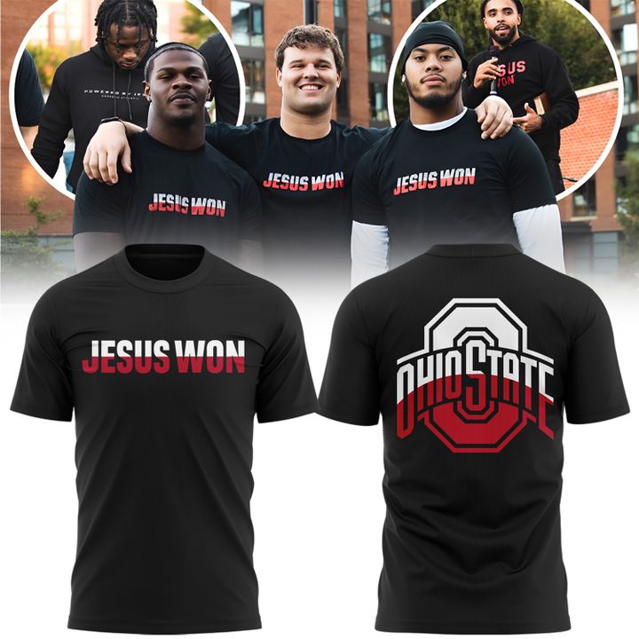 Ohio State Buckeyes JESUS WON 3rd Annual Fall Kickoff T-shirt 2026