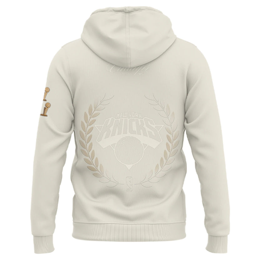 Unisex White New York Knicks 2026 Champions Night "The Champs" Hoodie