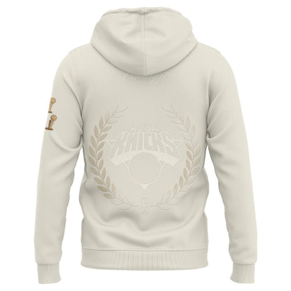 Unisex White New York Knicks 2026 Champions Night "The Champs" Hoodie