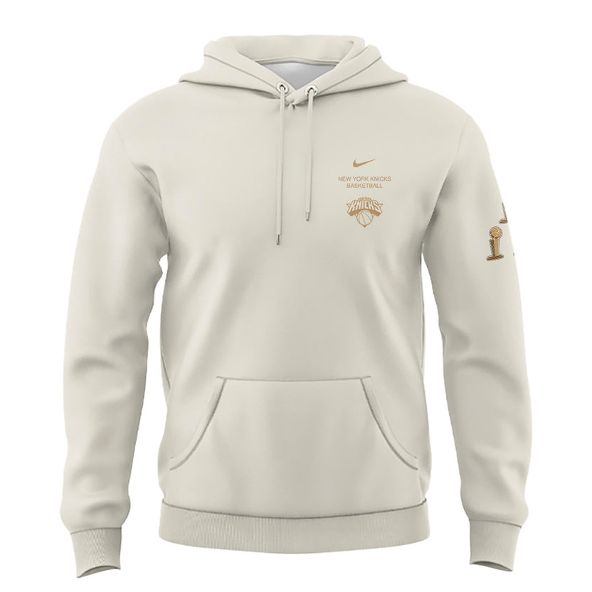 Unisex White New York Knicks 2026 Champions Night "The Champs" Hoodie