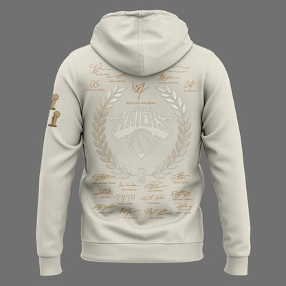 New York Knicks Champions night in the city zip Hoodie