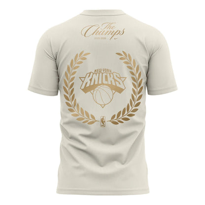 Unisex White New York Knicks 2026 Champions Night T-Shirt