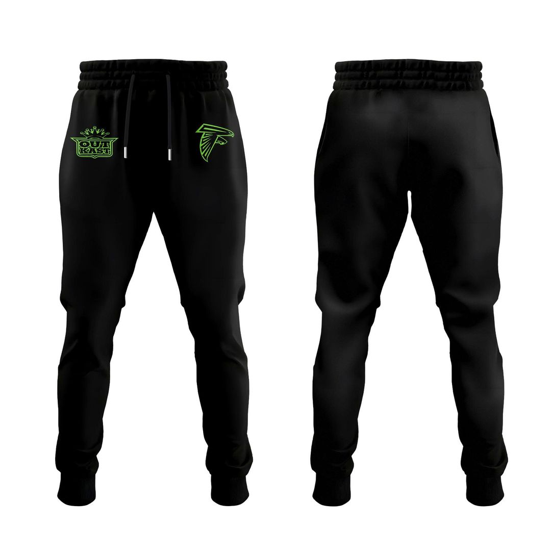 OutKast x Atlanta Falcons ATLiens 30th Anniversary Front and Back Graphic Hoodie