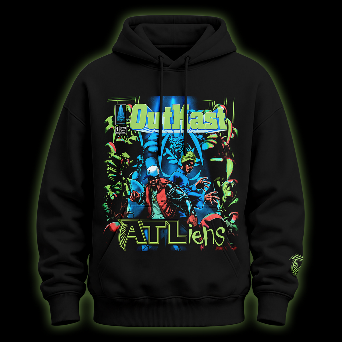 Outkast x Atlanta Falcons 30th Anniversary ATLiens Hoodie