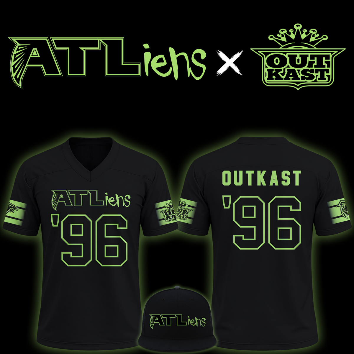 Outkast x Atlanta Falcons 30th Anniversary ATLiens Jersey