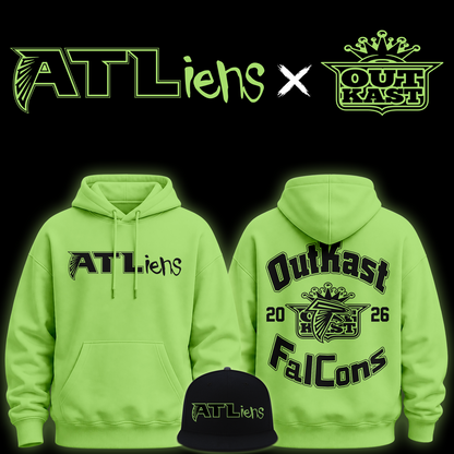 02.Outkast x Atlanta Falcons 30th Anniversary ATLiens Hoodie