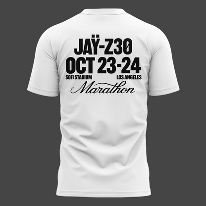 Marathon x JAY-Z 30 exclusive t-shirt 2026