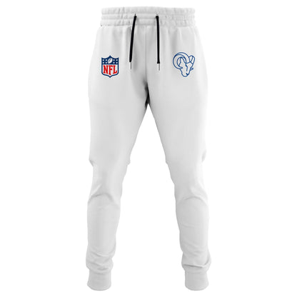 LAR Rams Classic Sol White Tee