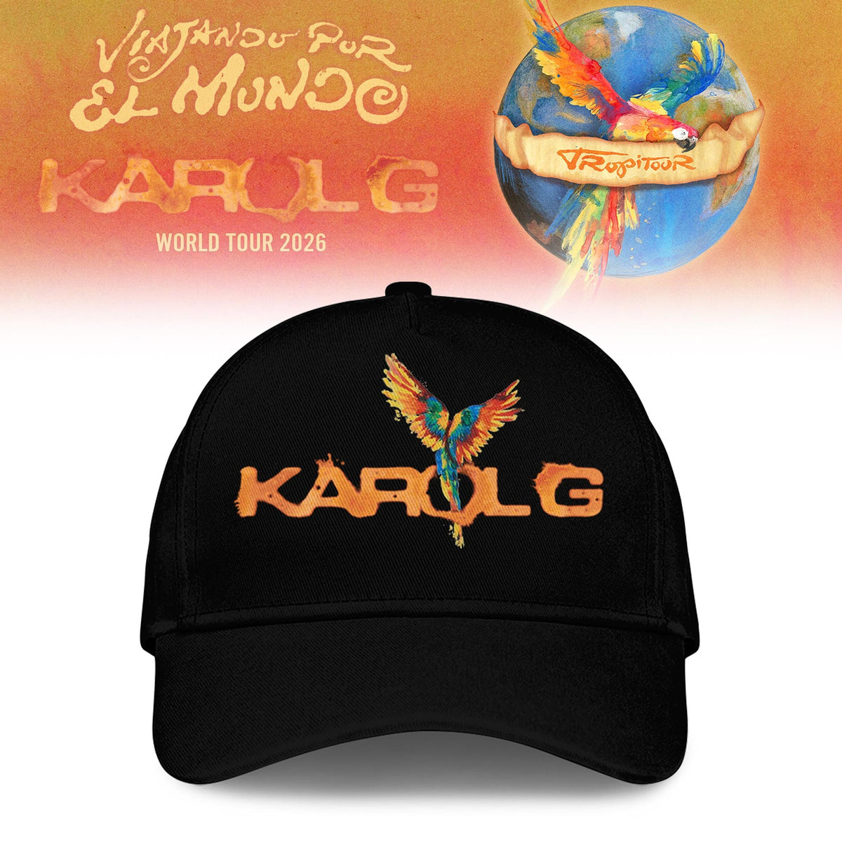 Karol G – Viajando Por El Mundo Tropitour 2026 Limited Edition Sweatshirt