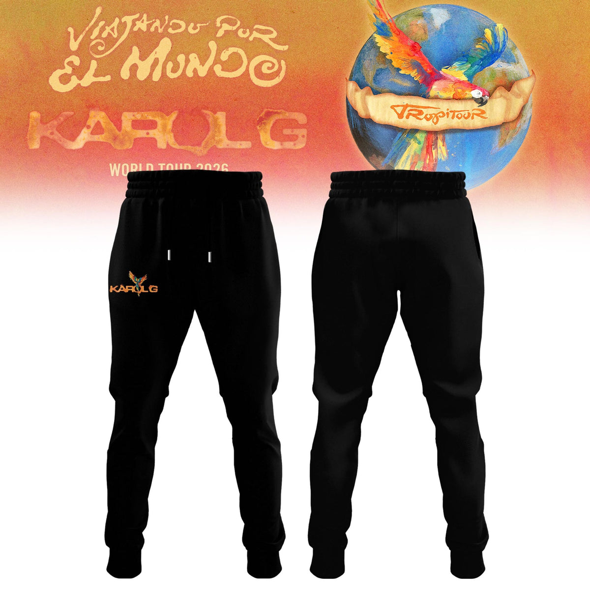 Karol G – Viajando Por El Mundo Tropitour 2026 Limited Edition Sweatshirt