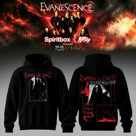 EVNSCNS Spiritbox Tour 2026 Premium Graphic Hoodie 3D AOP V5