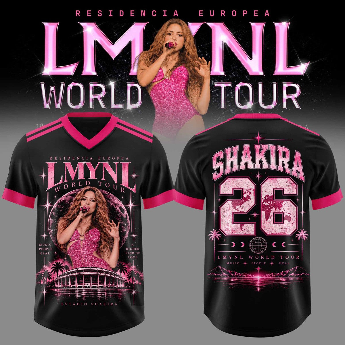 _SHKR Residencia Europea World Tour Graphic Football Jersey 3D AOP V3