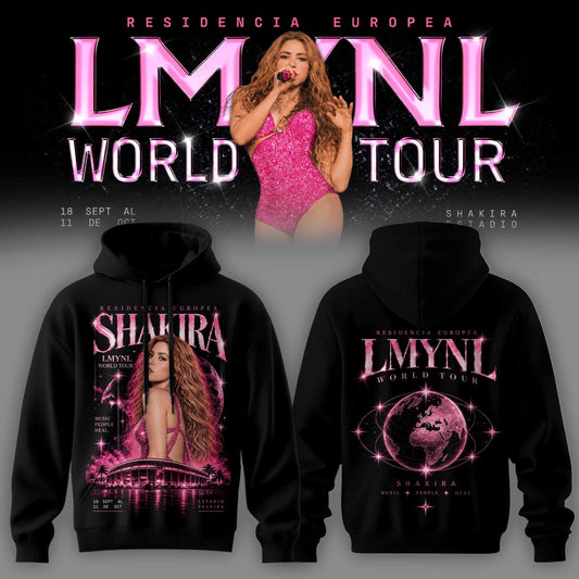 SHKR Residencia Europea World Tour Premium Graphic Hoodie 3D AOP V5