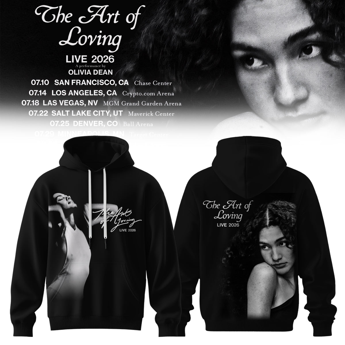OLIVIA DEAN “THE ART OF LOVING” HOODIE COLLECTION IS HERE